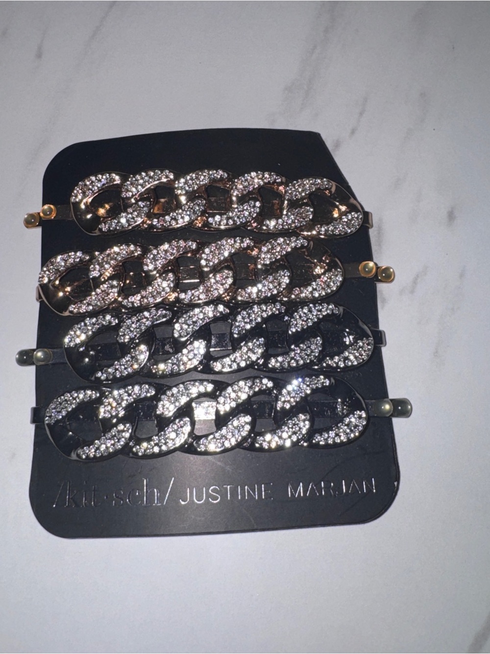 KITSCH x Justine Marjan Hair Clips